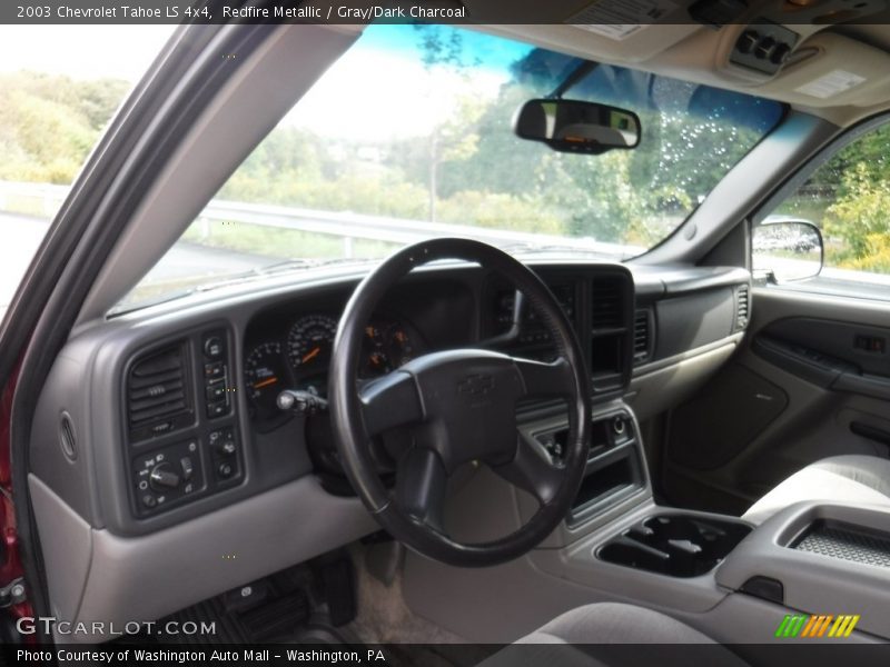 Redfire Metallic / Gray/Dark Charcoal 2003 Chevrolet Tahoe LS 4x4