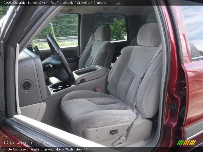 Redfire Metallic / Gray/Dark Charcoal 2003 Chevrolet Tahoe LS 4x4