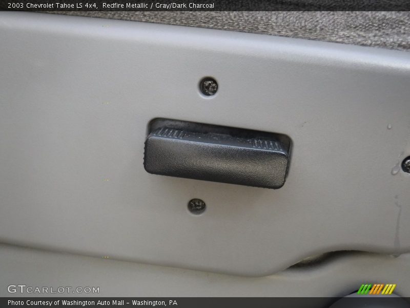 Redfire Metallic / Gray/Dark Charcoal 2003 Chevrolet Tahoe LS 4x4
