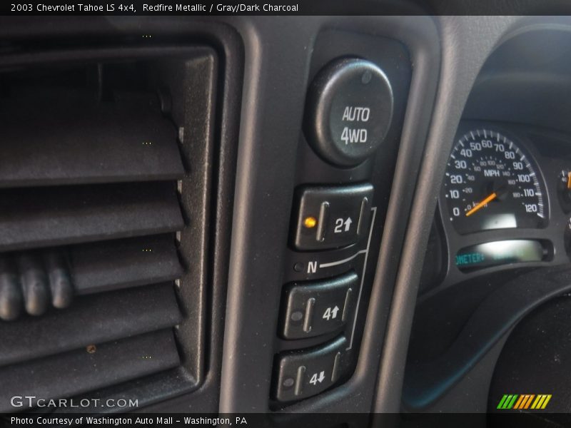 Redfire Metallic / Gray/Dark Charcoal 2003 Chevrolet Tahoe LS 4x4