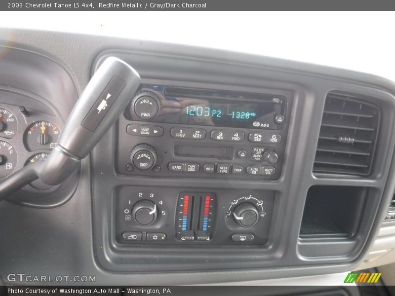 Redfire Metallic / Gray/Dark Charcoal 2003 Chevrolet Tahoe LS 4x4