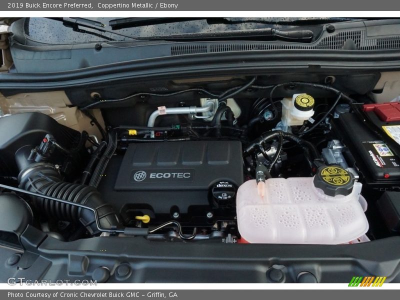  2019 Encore Preferred Engine - 1.4 Liter Turbocharged DOHC 16-Valve VVT 4 Cylinder