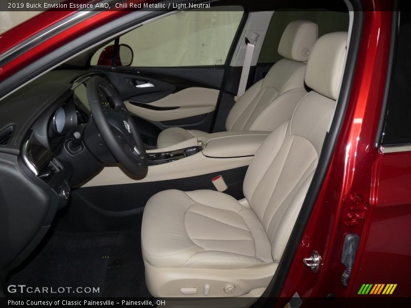 Chili Red Metallic / Light Neutral 2019 Buick Envision Essence AWD