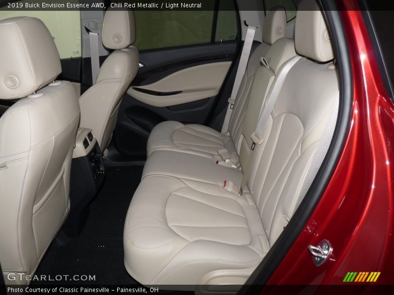 Chili Red Metallic / Light Neutral 2019 Buick Envision Essence AWD