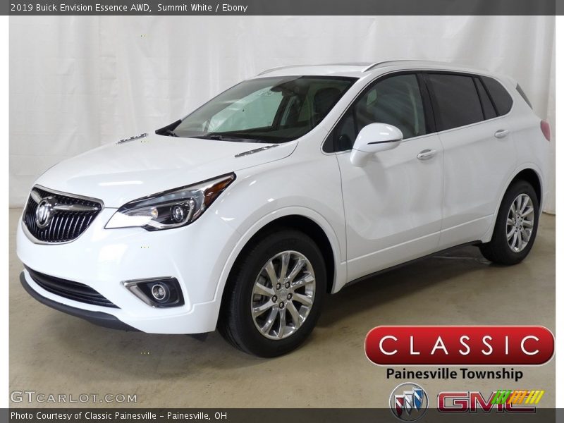 Summit White / Ebony 2019 Buick Envision Essence AWD