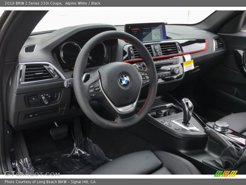 Alpine White / Black 2019 BMW 2 Series 230i Coupe