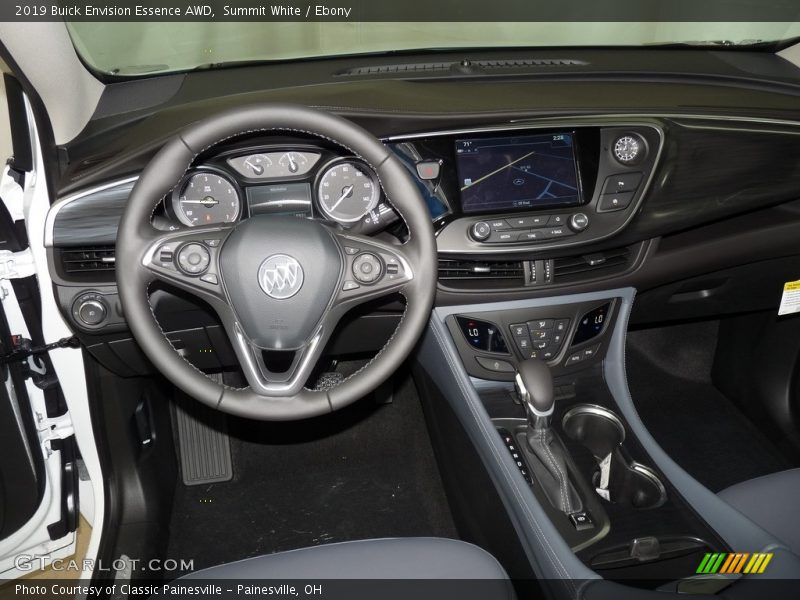 Summit White / Ebony 2019 Buick Envision Essence AWD