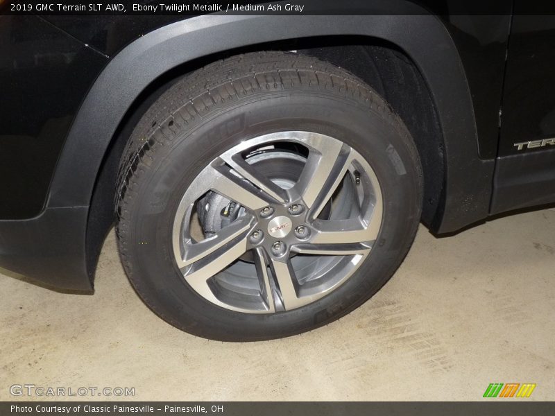 Ebony Twilight Metallic / Medium Ash Gray 2019 GMC Terrain SLT AWD