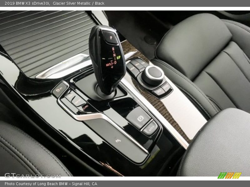 Glacier Silver Metallic / Black 2019 BMW X3 sDrive30i