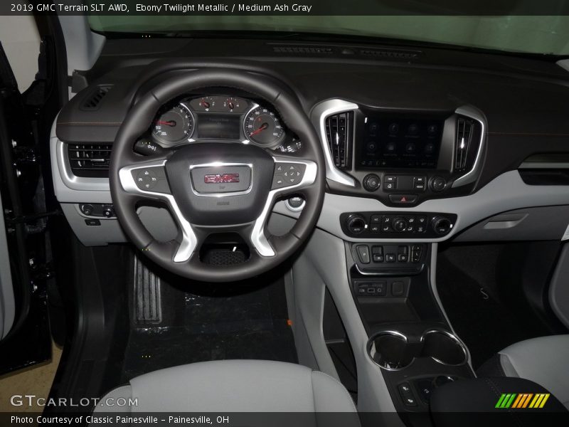 Ebony Twilight Metallic / Medium Ash Gray 2019 GMC Terrain SLT AWD