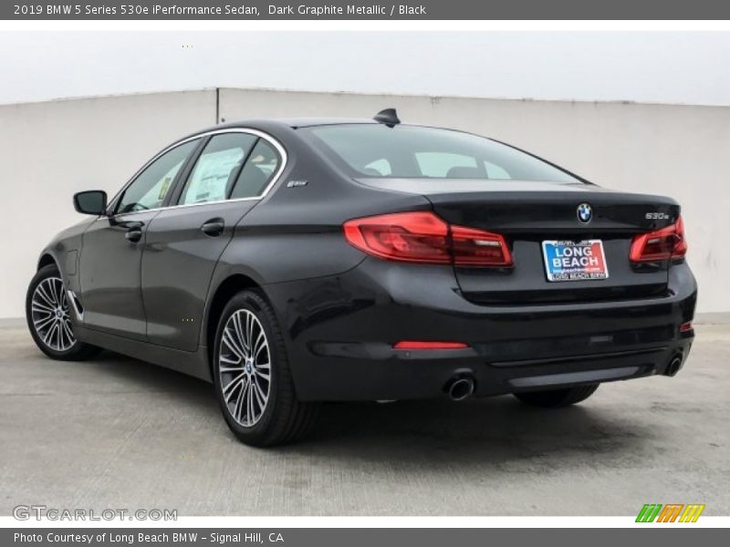 Dark Graphite Metallic / Black 2019 BMW 5 Series 530e iPerformance Sedan