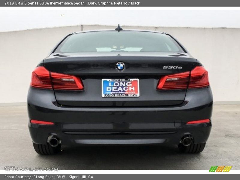 Dark Graphite Metallic / Black 2019 BMW 5 Series 530e iPerformance Sedan