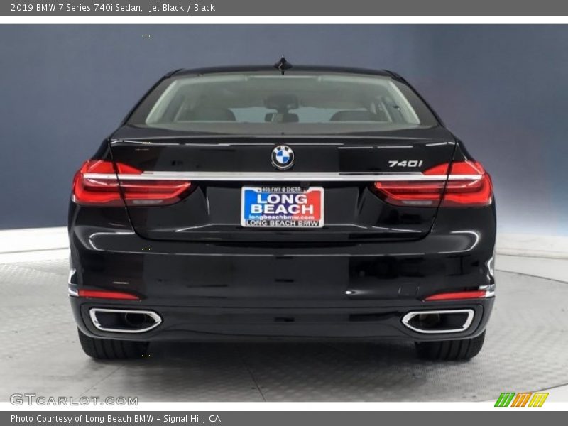 Jet Black / Black 2019 BMW 7 Series 740i Sedan