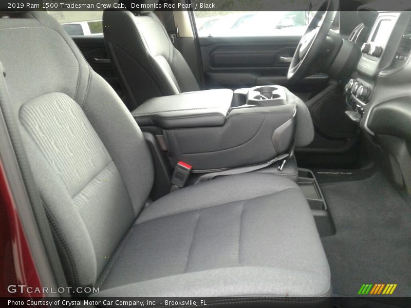 Delmonico Red Pearl / Black 2019 Ram 1500 Tradesman Crew Cab