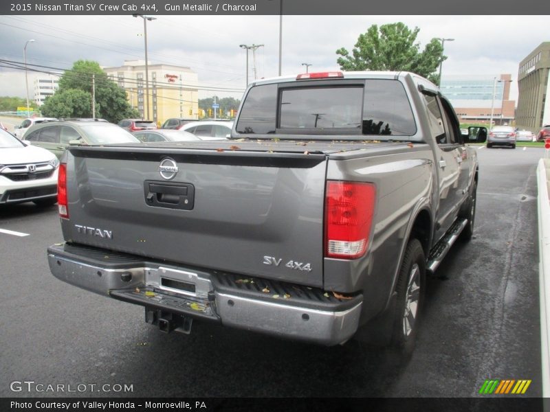 Gun Metallic / Charcoal 2015 Nissan Titan SV Crew Cab 4x4