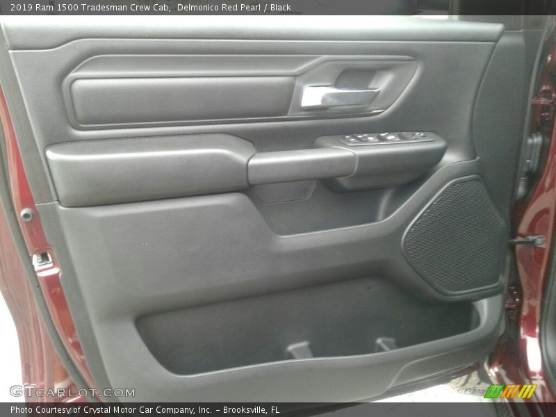 Delmonico Red Pearl / Black 2019 Ram 1500 Tradesman Crew Cab