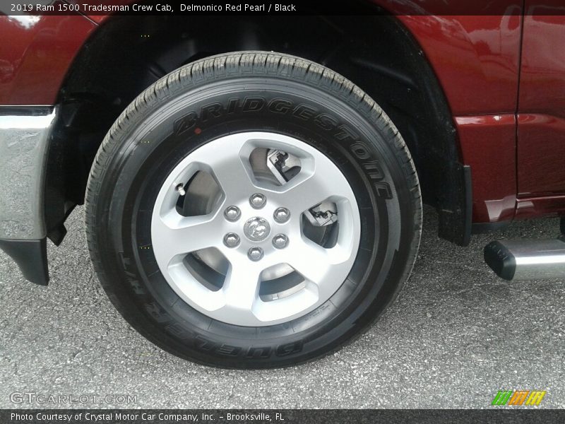 Delmonico Red Pearl / Black 2019 Ram 1500 Tradesman Crew Cab