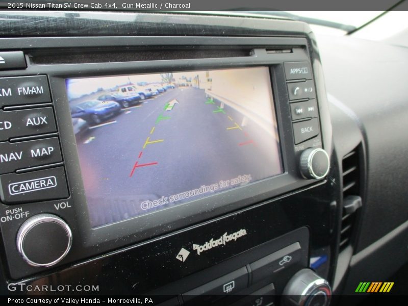 Gun Metallic / Charcoal 2015 Nissan Titan SV Crew Cab 4x4