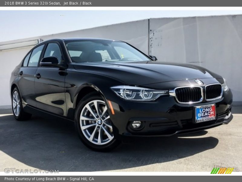 Jet Black / Black 2018 BMW 3 Series 320i Sedan