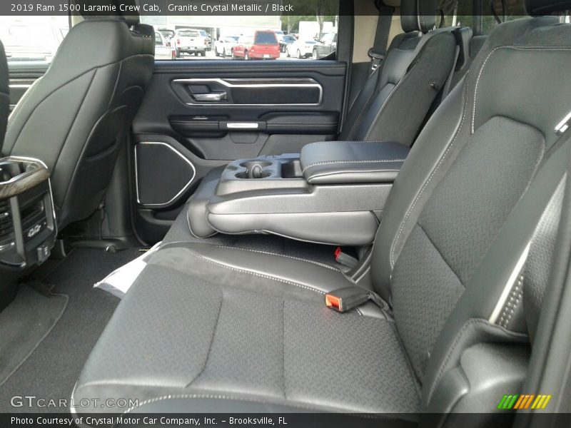 Rear Seat of 2019 1500 Laramie Crew Cab