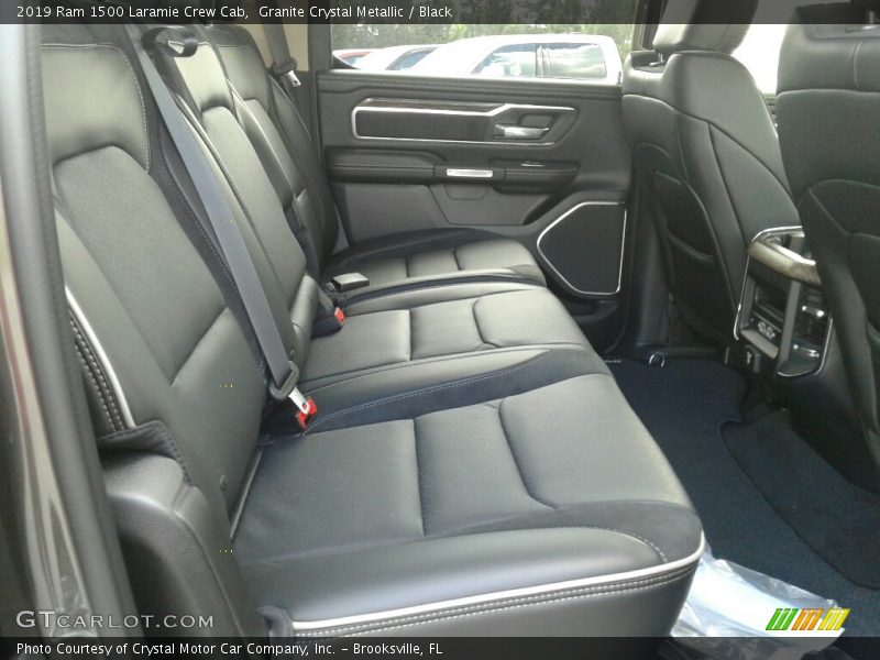 Rear Seat of 2019 1500 Laramie Crew Cab