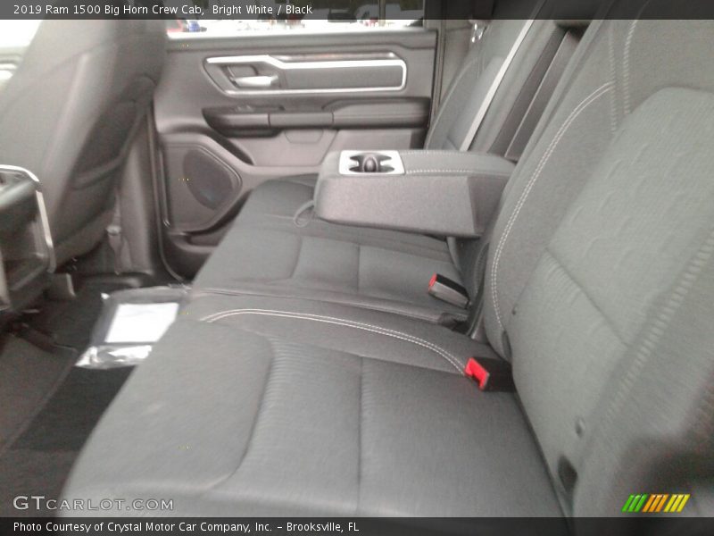 Bright White / Black 2019 Ram 1500 Big Horn Crew Cab