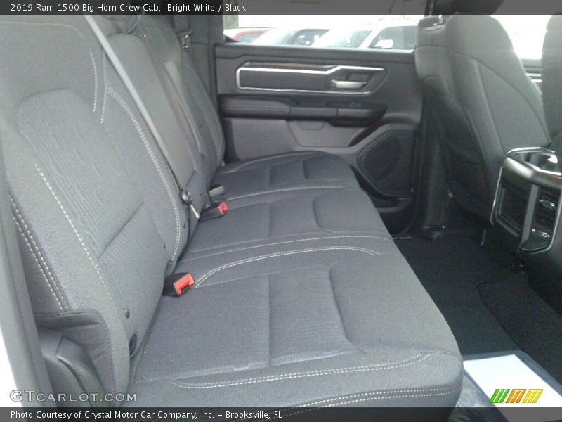 Bright White / Black 2019 Ram 1500 Big Horn Crew Cab