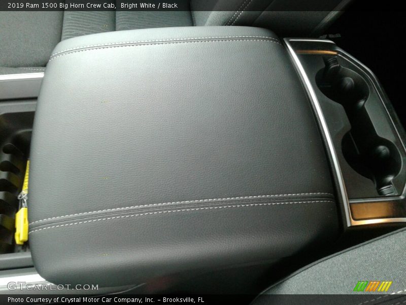 Bright White / Black 2019 Ram 1500 Big Horn Crew Cab