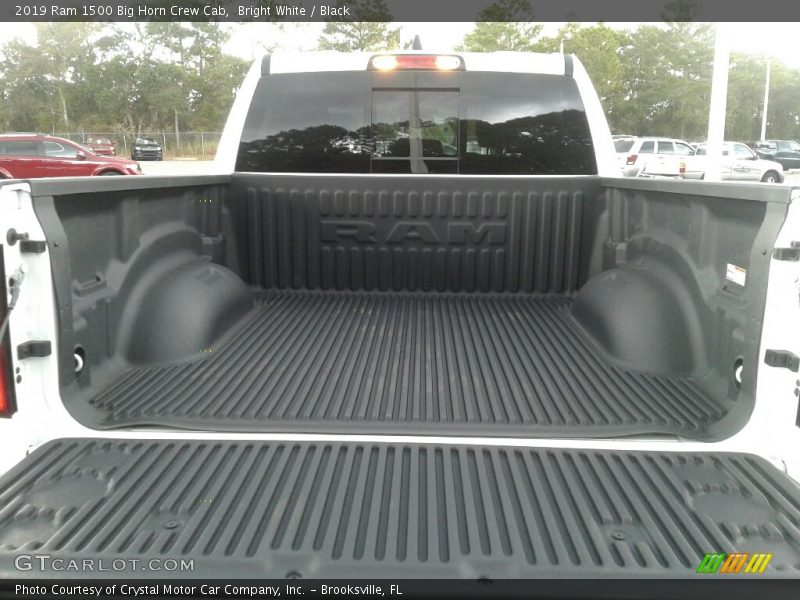 Bright White / Black 2019 Ram 1500 Big Horn Crew Cab