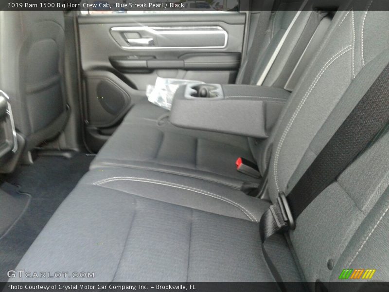 Blue Streak Pearl / Black 2019 Ram 1500 Big Horn Crew Cab