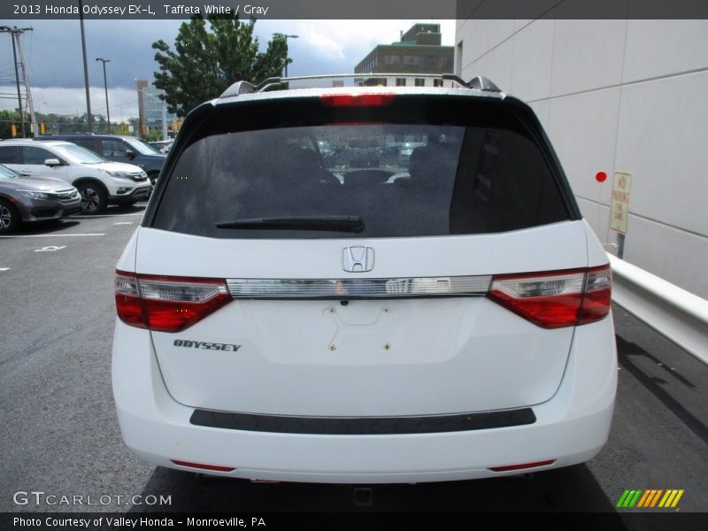 Taffeta White / Gray 2013 Honda Odyssey EX-L