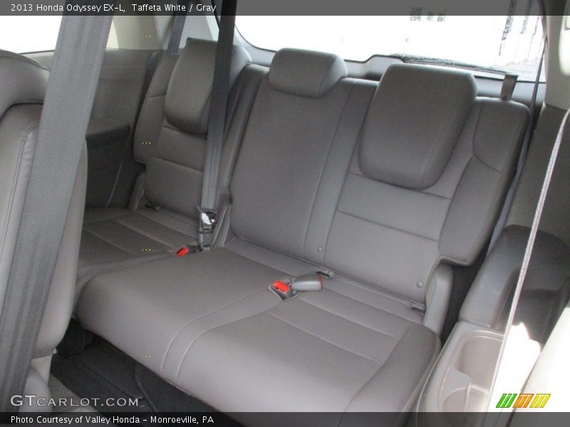 Taffeta White / Gray 2013 Honda Odyssey EX-L