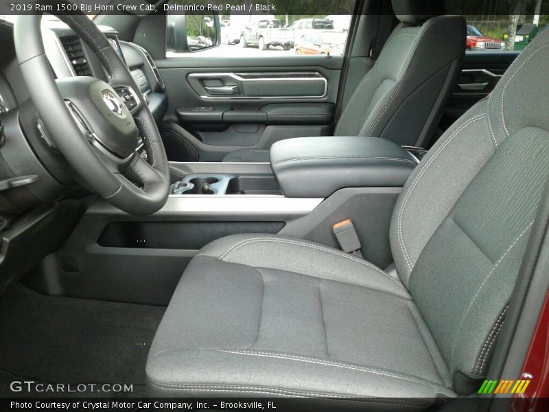 Delmonico Red Pearl / Black 2019 Ram 1500 Big Horn Crew Cab