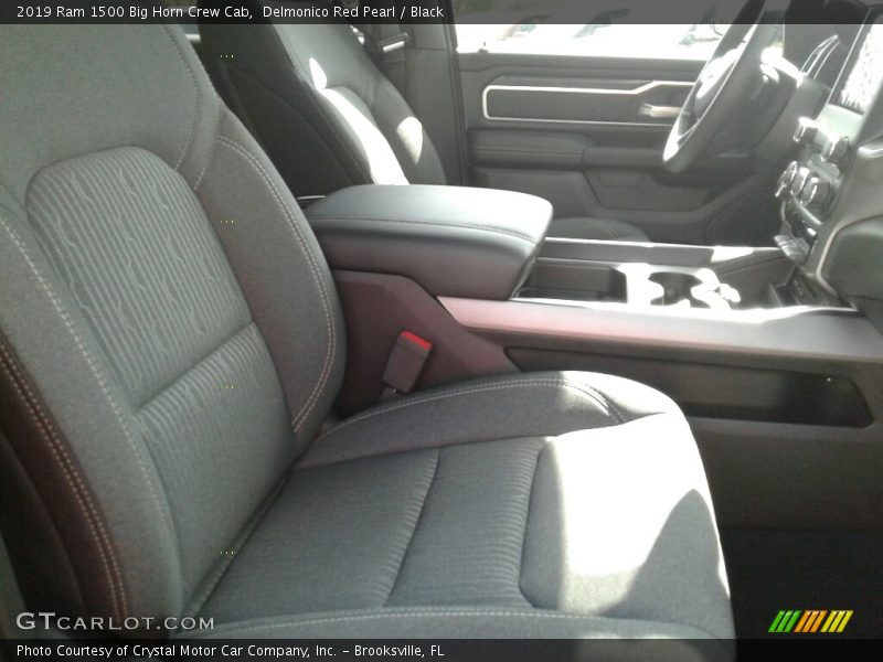Delmonico Red Pearl / Black 2019 Ram 1500 Big Horn Crew Cab