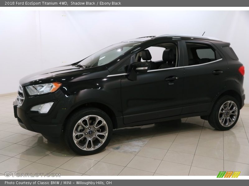 Shadow Black / Ebony Black 2018 Ford EcoSport Titanium 4WD