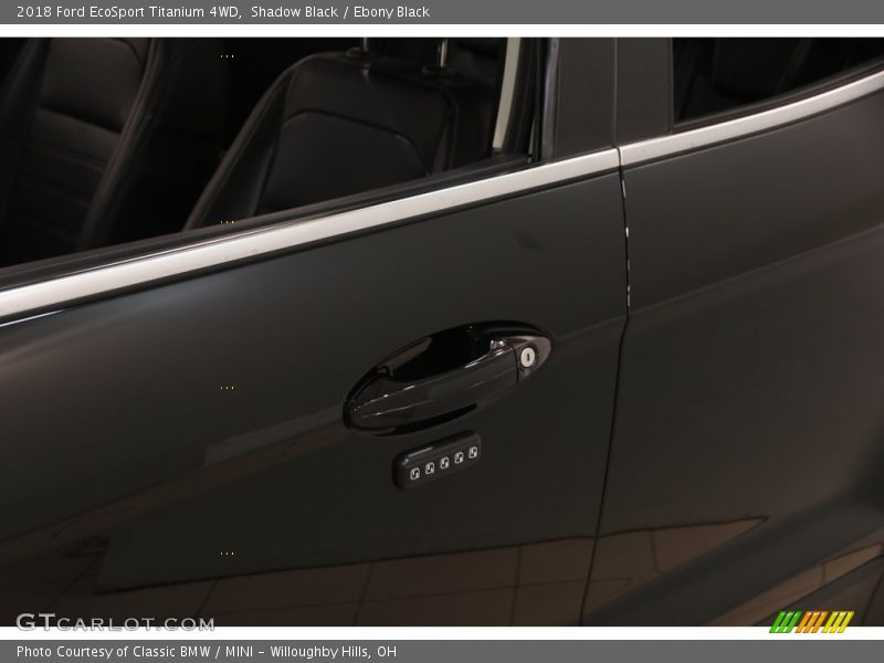 Shadow Black / Ebony Black 2018 Ford EcoSport Titanium 4WD