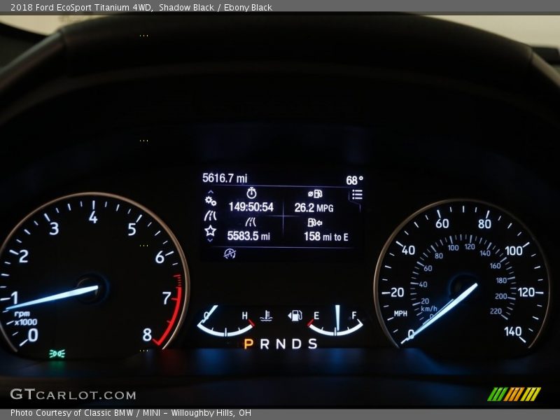 Shadow Black / Ebony Black 2018 Ford EcoSport Titanium 4WD