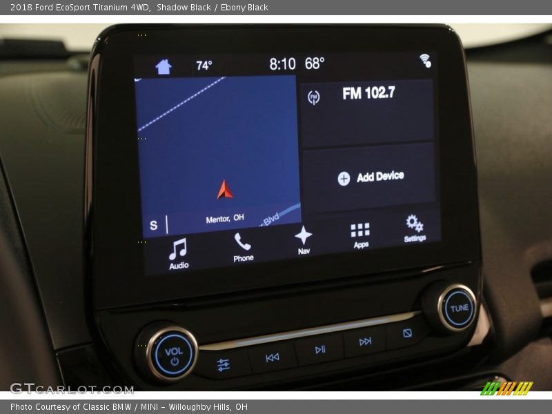 Shadow Black / Ebony Black 2018 Ford EcoSport Titanium 4WD