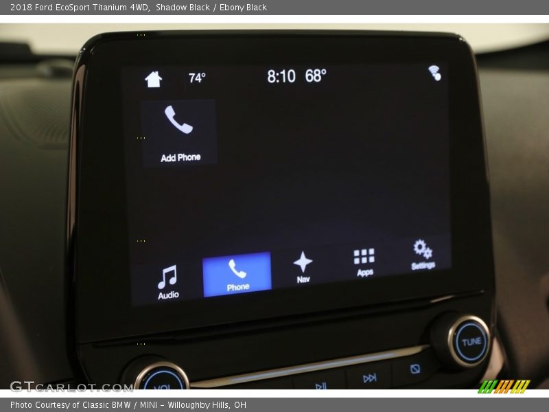 Shadow Black / Ebony Black 2018 Ford EcoSport Titanium 4WD