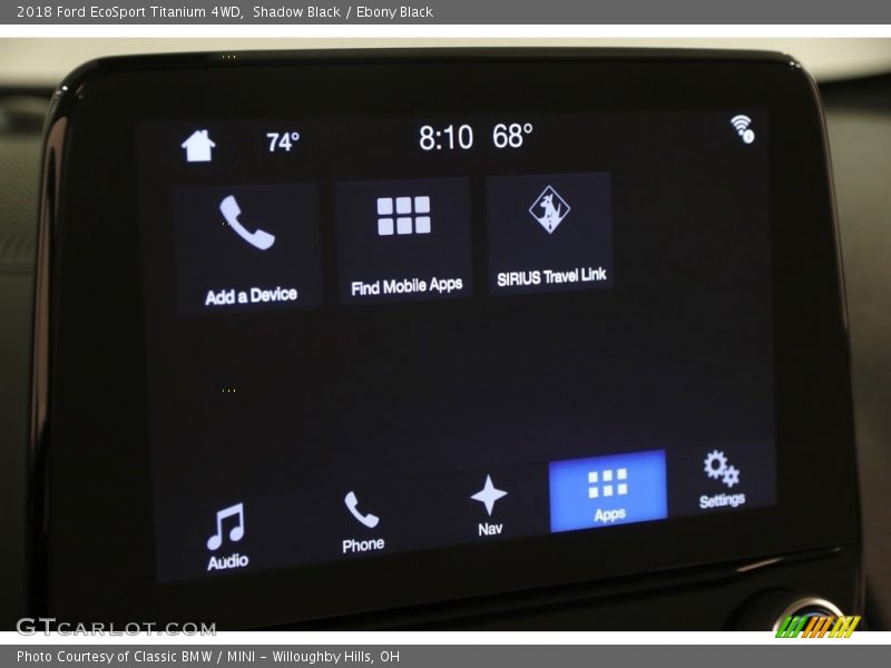 Shadow Black / Ebony Black 2018 Ford EcoSport Titanium 4WD