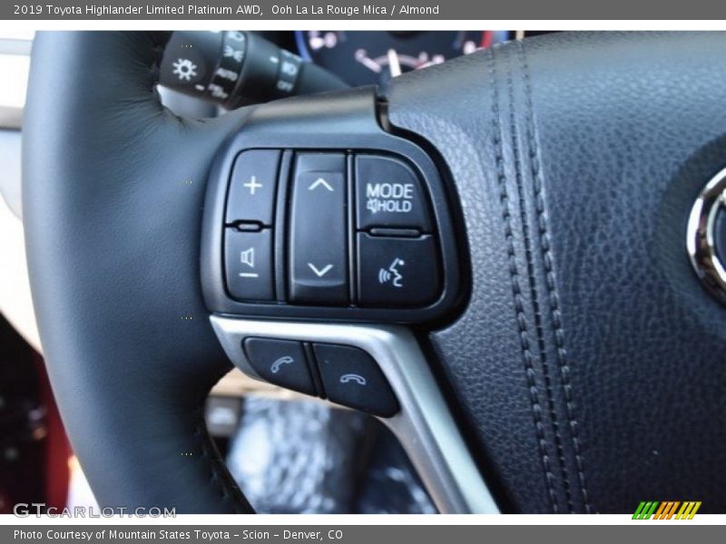 Ooh La La Rouge Mica / Almond 2019 Toyota Highlander Limited Platinum AWD