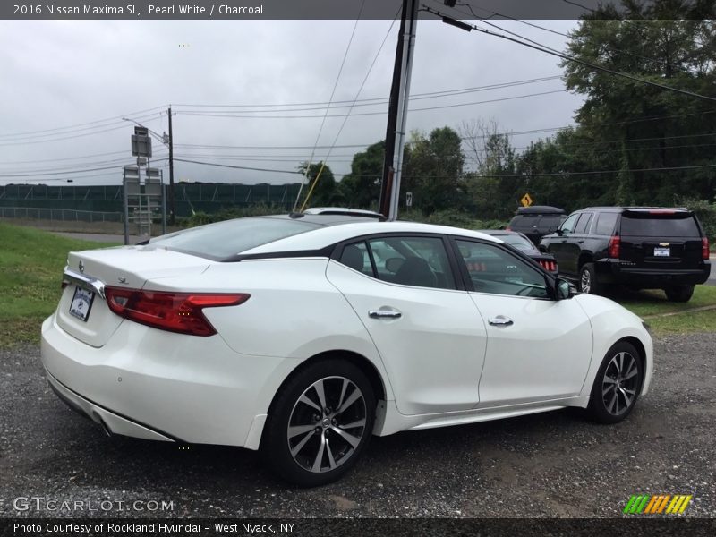 Pearl White / Charcoal 2016 Nissan Maxima SL