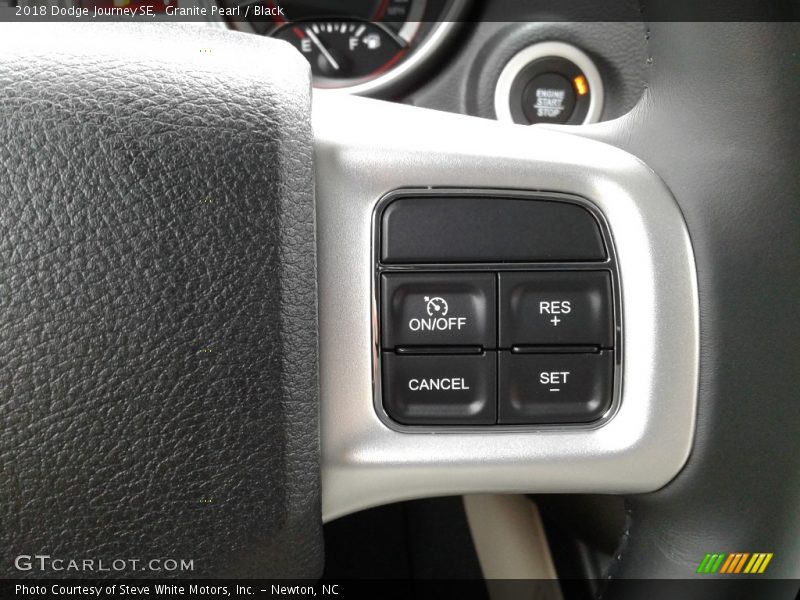 Granite Pearl / Black 2018 Dodge Journey SE