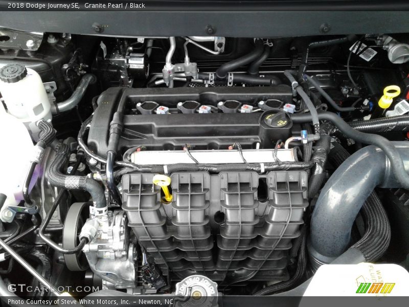 Granite Pearl / Black 2018 Dodge Journey SE