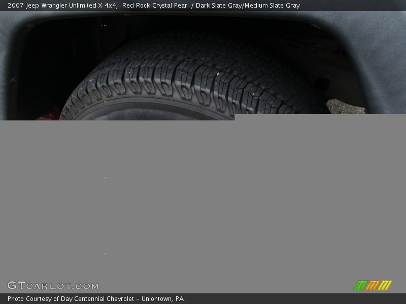 Red Rock Crystal Pearl / Dark Slate Gray/Medium Slate Gray 2007 Jeep Wrangler Unlimited X 4x4