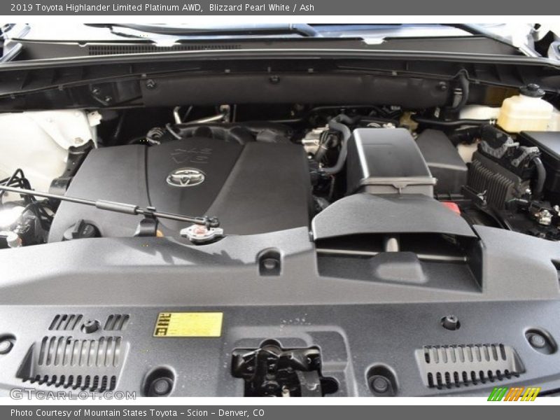  2019 Highlander Limited Platinum AWD Engine - 3.5 Liter DOHC 24-Valve VVT-i V6
