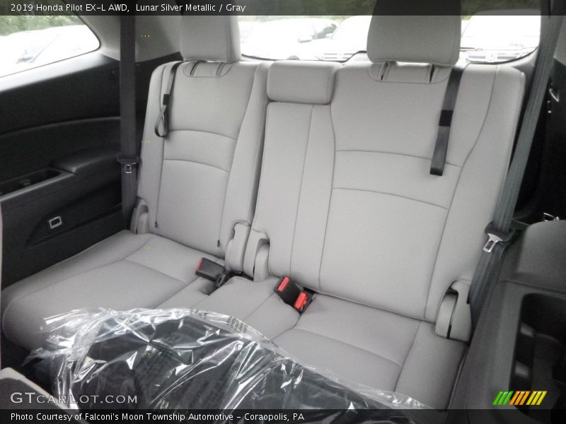 Rear Seat of 2019 Pilot EX-L AWD