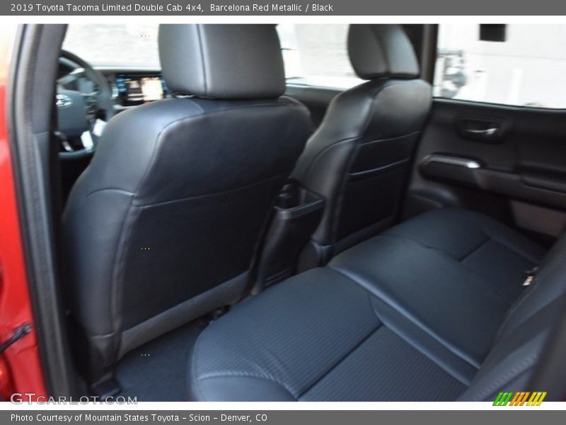 Barcelona Red Metallic / Black 2019 Toyota Tacoma Limited Double Cab 4x4