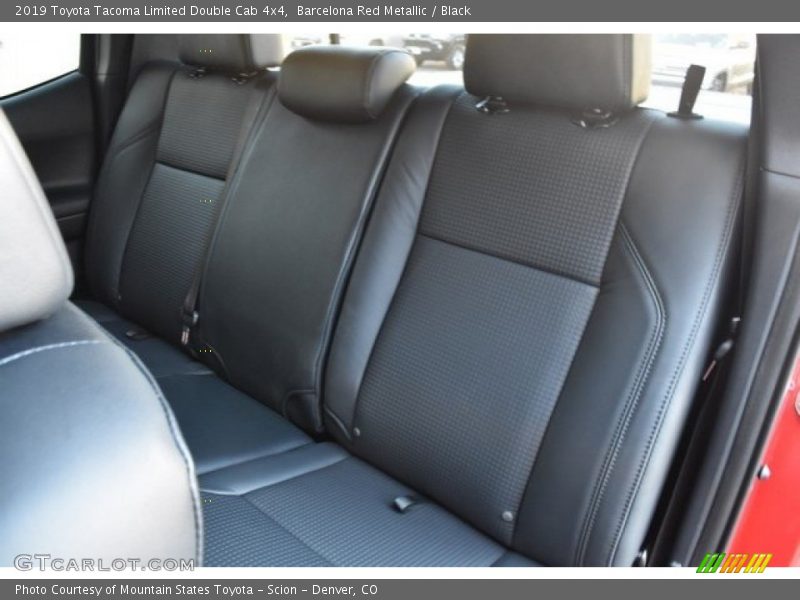 Barcelona Red Metallic / Black 2019 Toyota Tacoma Limited Double Cab 4x4