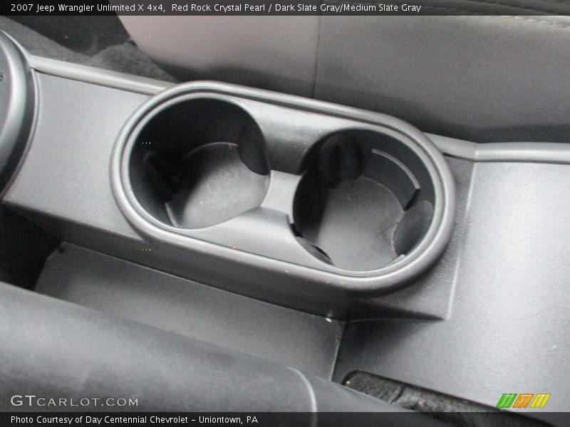 Red Rock Crystal Pearl / Dark Slate Gray/Medium Slate Gray 2007 Jeep Wrangler Unlimited X 4x4